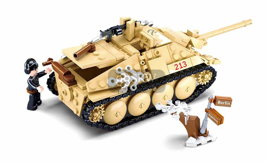 WWII DESTRUCTOR TANQUE BATALLA BUDAPEST