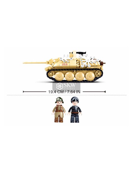 WWII DESTRUCTOR TANQUE BATALLA BUDAPEST