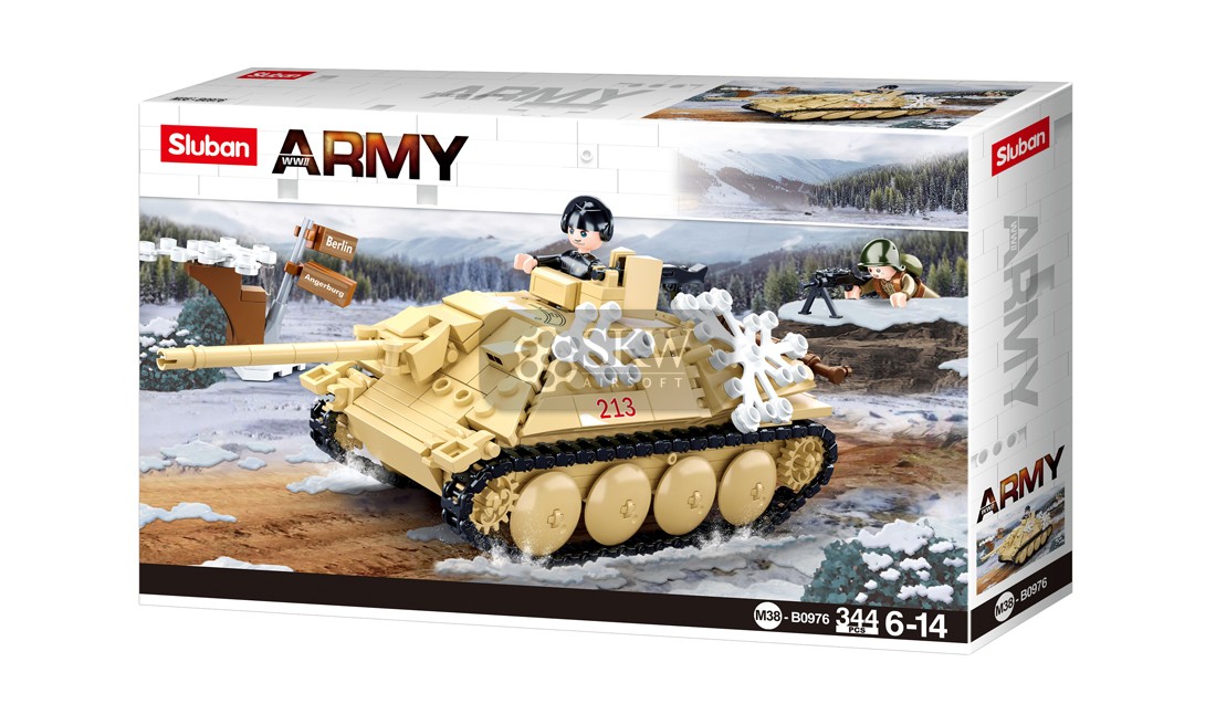 WWII DESTRUCTOR TANQUE BATALLA BUDAPEST