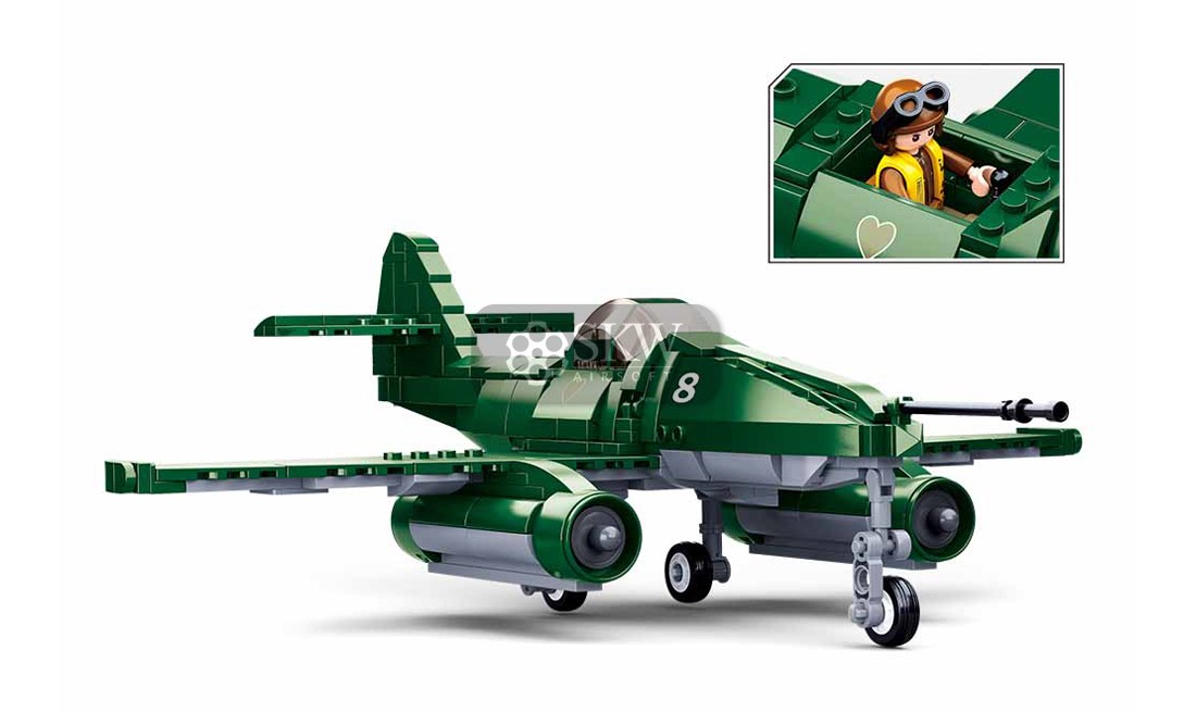 WWII AVION ME-262 BATALLA DE BUDAOPEST