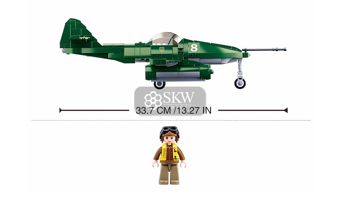 WWII AVION ME-262 BATALLA DE BUDAOPEST