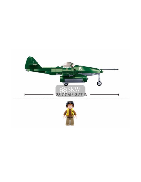 WWII AVION ME-262 BATALLA DE BUDAOPEST