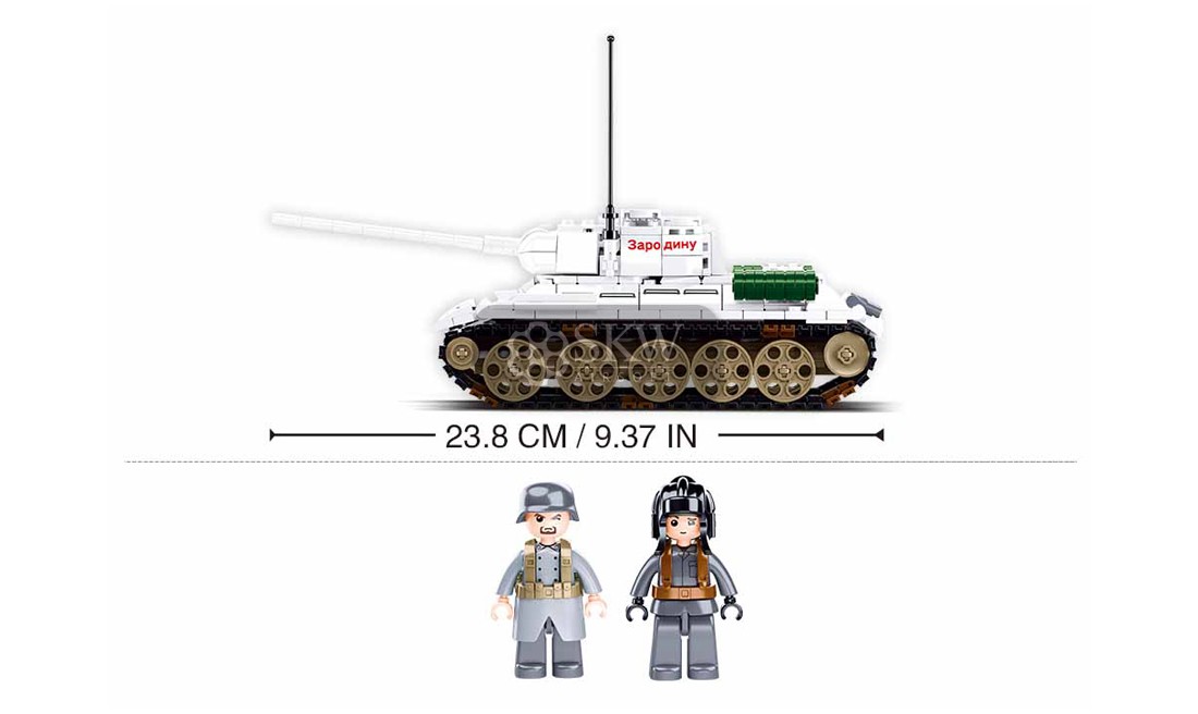 WWII TANQUE T34/85 BATALLA DE BUDAPEST