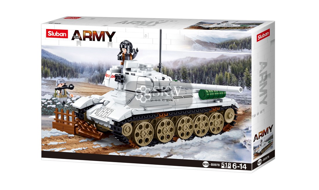 WWII TANQUE T34/85 BATALLA DE BUDAPEST