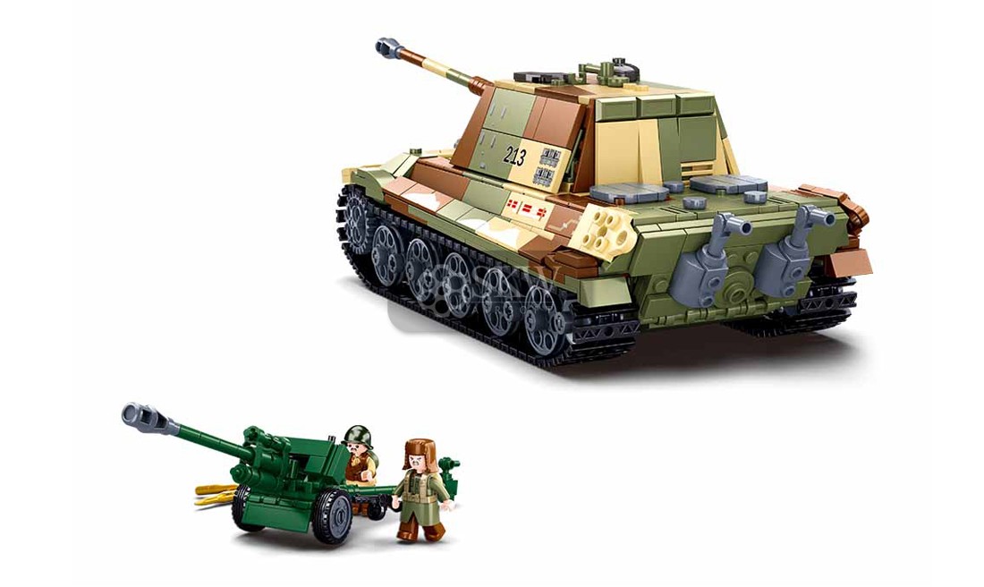 WWII TANQUE KING TIGER 2EN1 BAT BUDAPEST