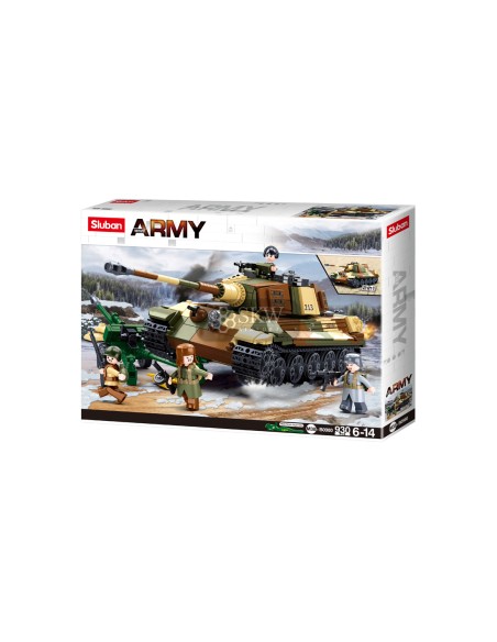 WWII TANQUE KING TIGER 2EN1 BAT BUDAPEST