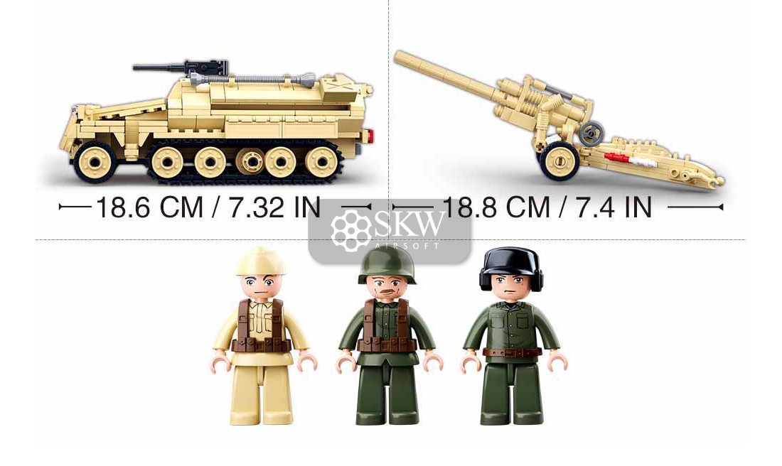 WWII SEMI CHENILLÉ SD.KFZ.251