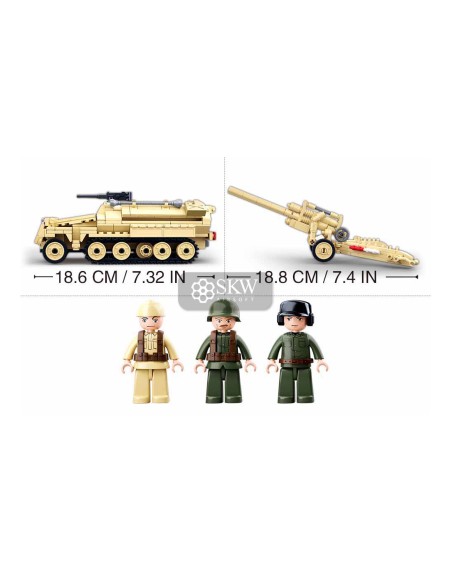 WWII SEMI CHENILLÉ SD.KFZ.251
