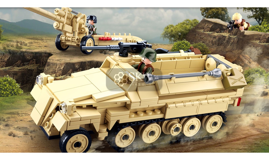 WWII SEMI CHENILLÉ SD.KFZ.251