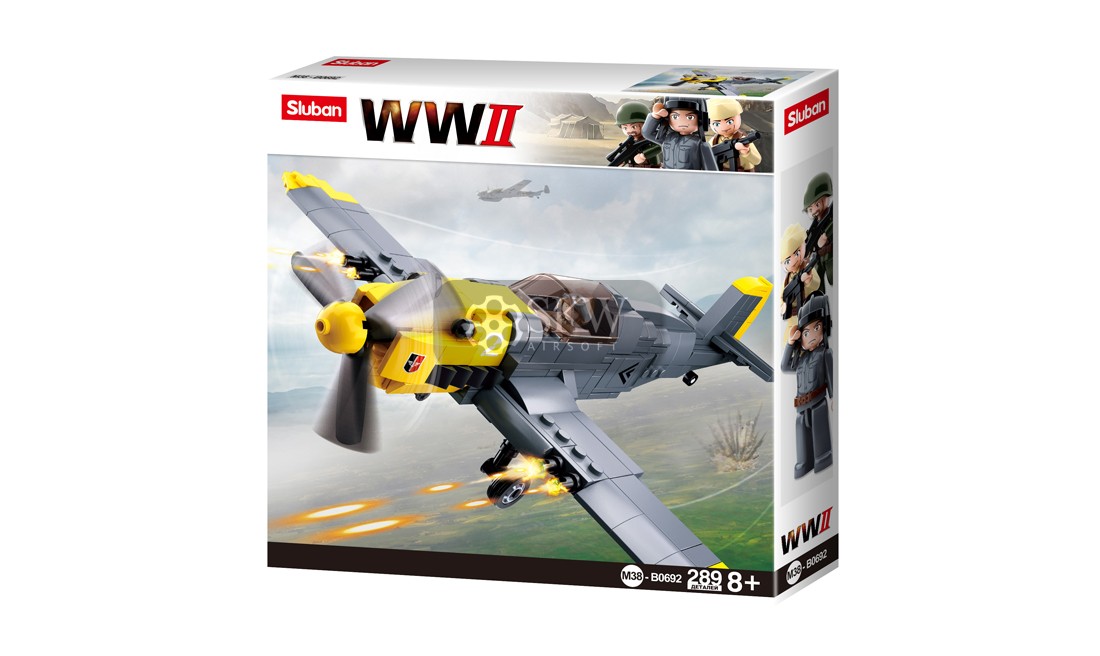 WWII AVION MESSERSCHMITT BF 109