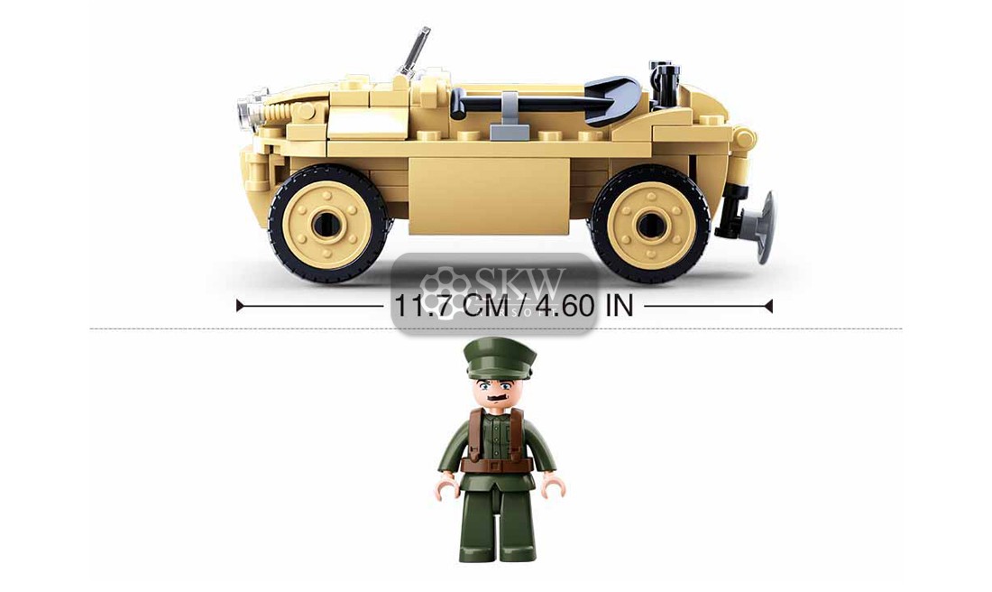 WWII VEHICULO ANFIBIO VW 82