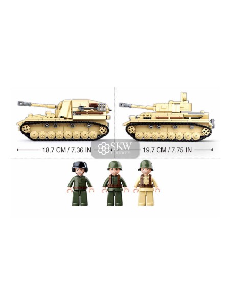 WWII CHAR D'ASSAUT PANZER IV