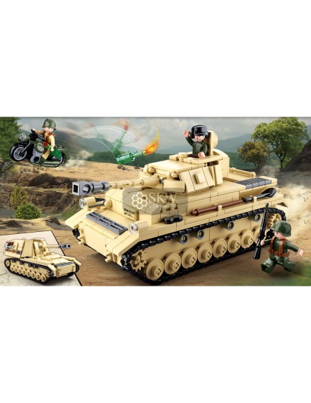WWII CHAR D'ASSAUT PANZER IV