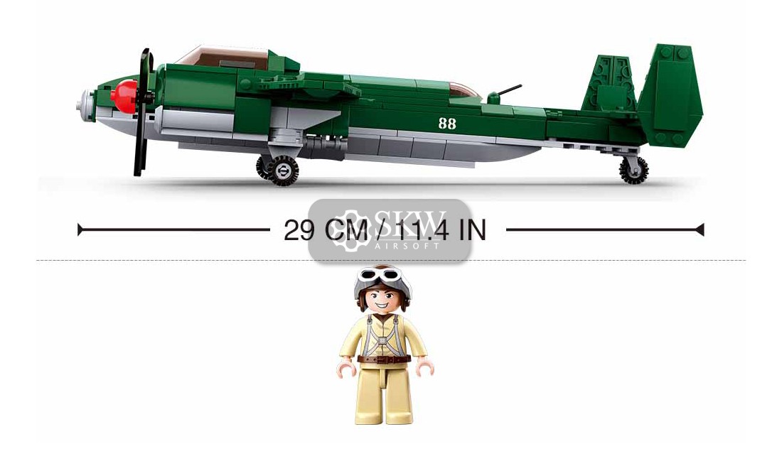 WWII AVION BOMBARDERO TUPOLEV TU-2