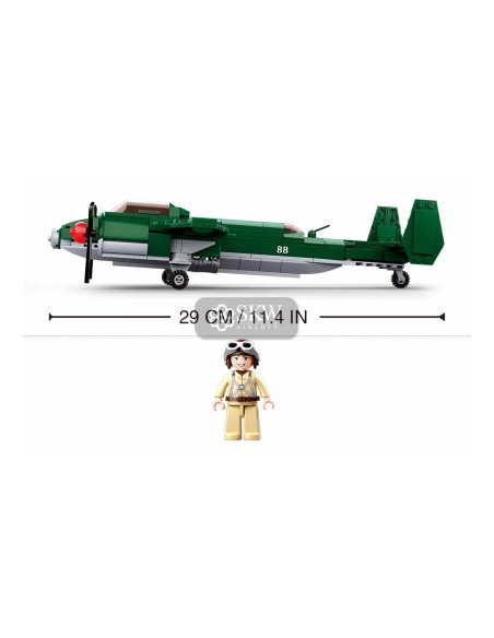 WWII AVION BOMBARDERO TUPOLEV TU-2