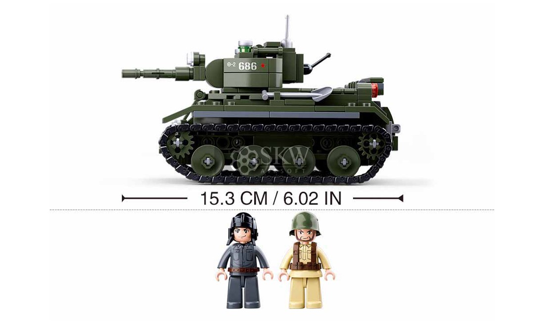 WWII CHAR D'ASSAUT BT-7