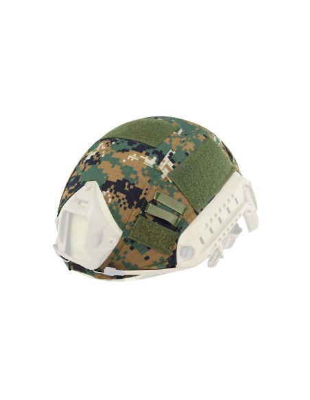 FAST PJ&MH HELMET COVER PIXEL WOODLAND DELTA TACTICS