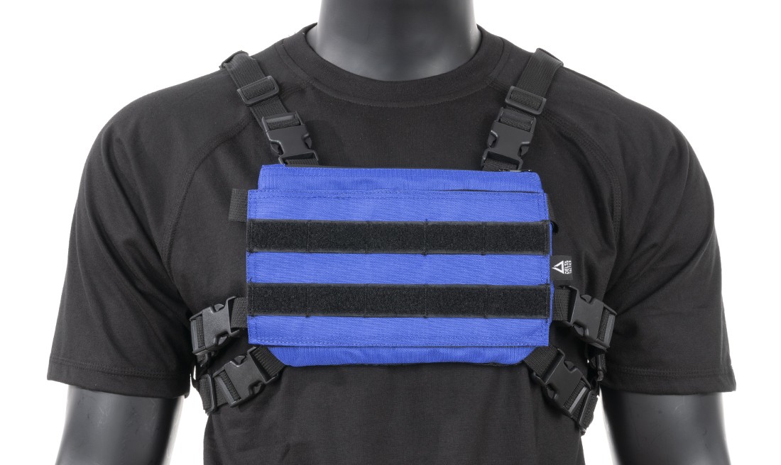 SPEEDSOFT CHEST RIG V2 BLUE DELTA TACTICS