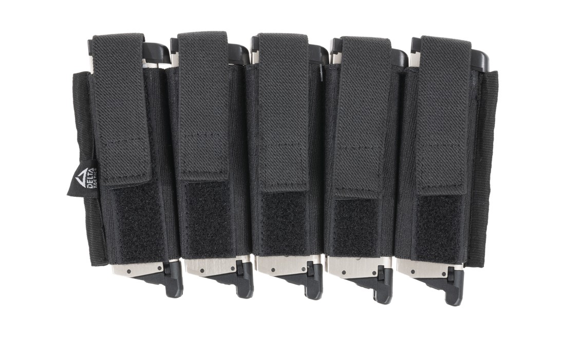 PORTACARGADOR X5 PISTOLA SPEEDSOFT BLACK DELTA...