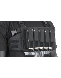 SPEEDSOFT PISTOL POUCH X5 BLACK DELTA TACTICS 2