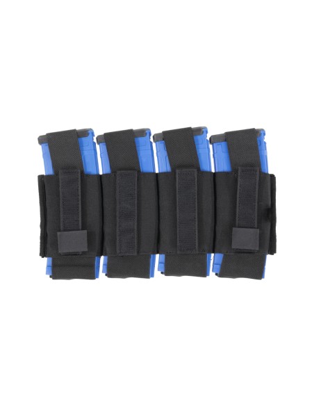 PORTACARGADORES CUADRUPLE M4 SPEEDSOFT BLACK DELTA TACTICS