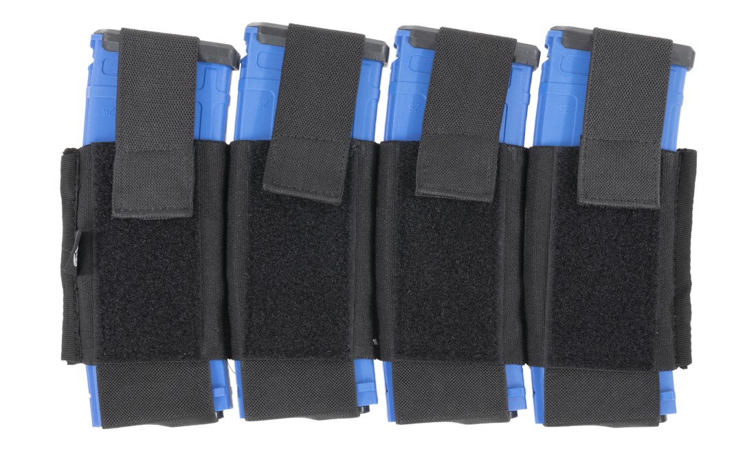 PORTACARGADORES CUADRUPLE M4 SPEEDSOFT BLACK...