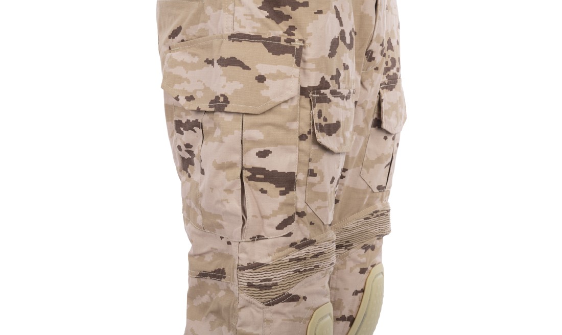 DELTA TACTICS PANTALON DE COMBAT DESERT SPAGNOL