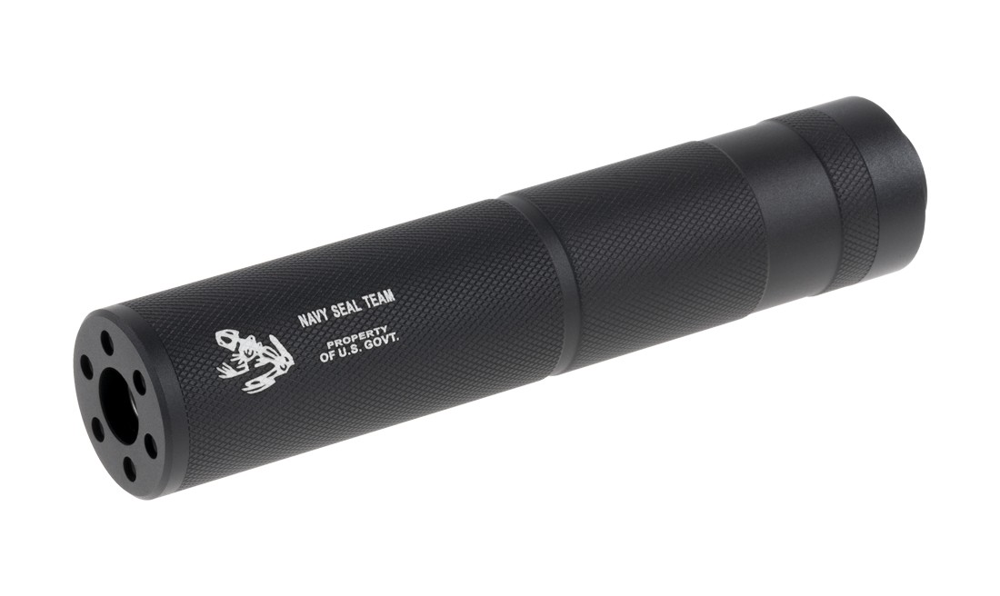 SILENCIADOR MEDIO NAVY SEAL TEAM 155MM NEGRO