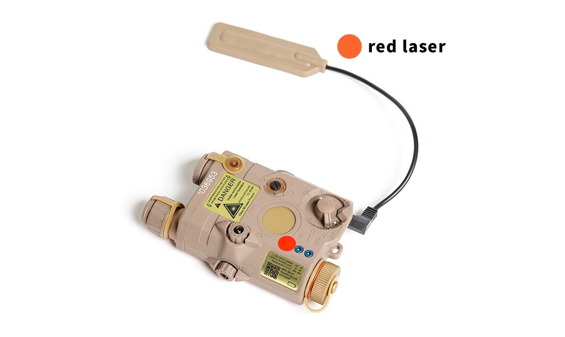AN/PEQ-15 LED+LASER+IR DARK EARTH