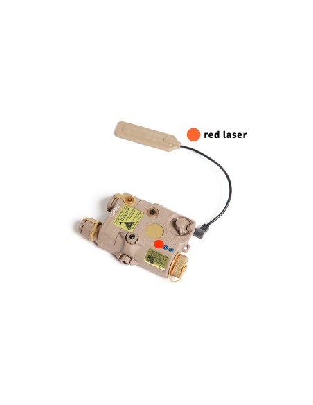 AN/PEQ-15 LED+LASER+IR DARK EARTH