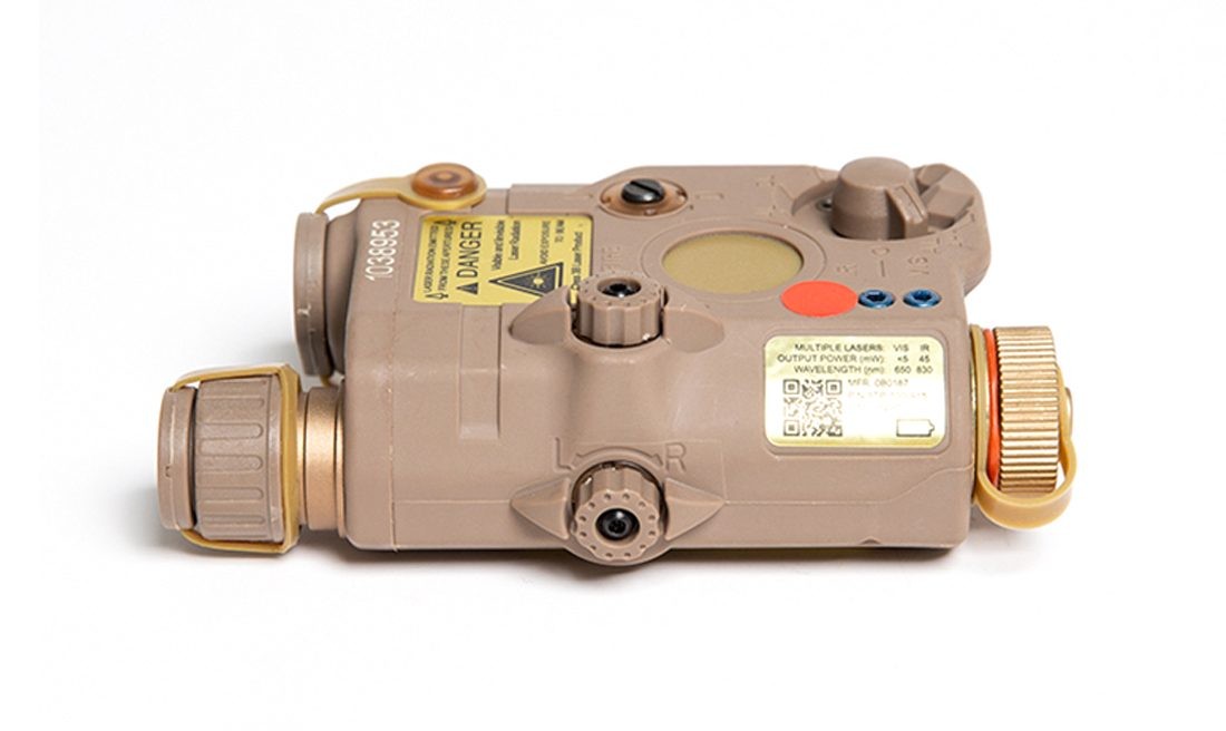 AN/PEQ-15 LED+LASER+IR DARK EARTH