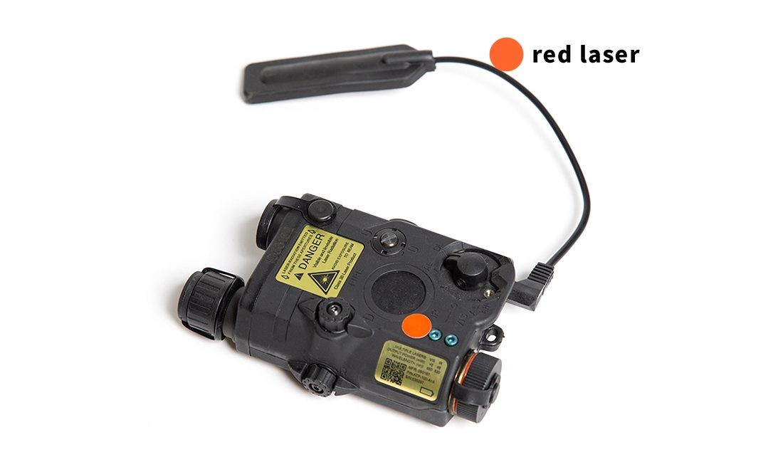 AN/PEQ-15 LED+LASER NOIR