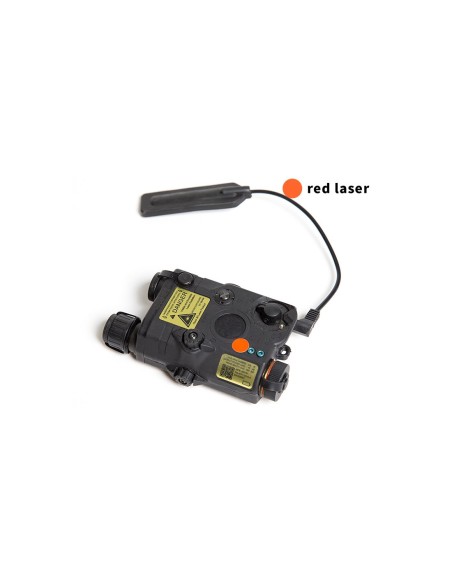 AN/PEQ-15 LED+LASER NOIR
