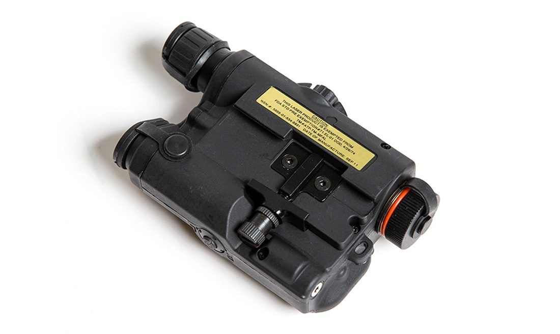 AN/PEQ-15 LED+LASER VERDE NOIR