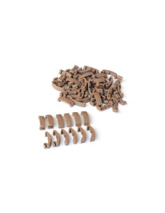 LOW PROFILE RAIL CLIPS DARK PACK60U