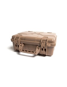 MALETTE RIGIDE PISTOLET 28 CM DARK EARTH