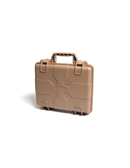 MALETA RIGIDA PORTA PISTOLA 28 CM DARK EARTH