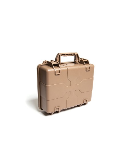 MALETA RIGIDA PORTA PISTOLA 28 CM DARK EARTH