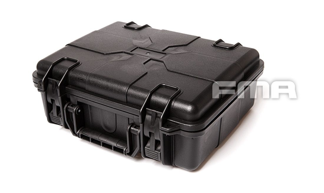 MALETA RIGIDA PORTA PISTOLA 28 CM NEGRA