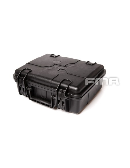 MALETA RIGIDA PORTA PISTOLA 28 CM NEGRA