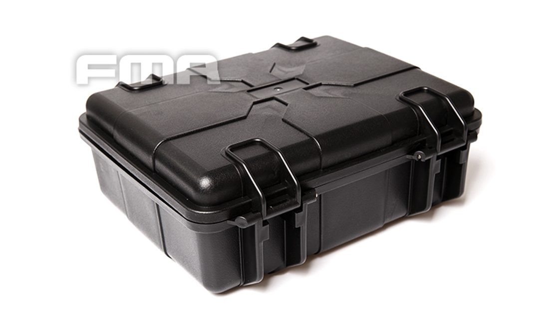 MALETA RIGIDA PORTA PISTOLA 28 CM NEGRA