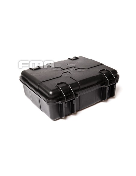 MALETA RIGIDA PORTA PISTOLA 28 CM NEGRA