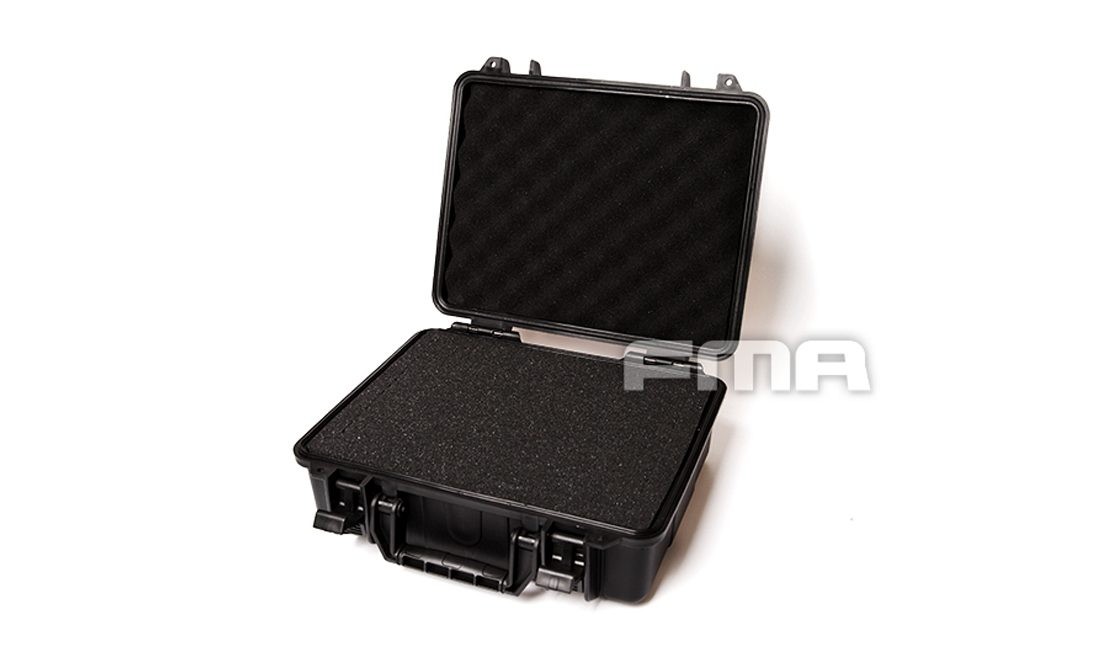 MALETA RIGIDA PORTA PISTOLA 28 CM NEGRA