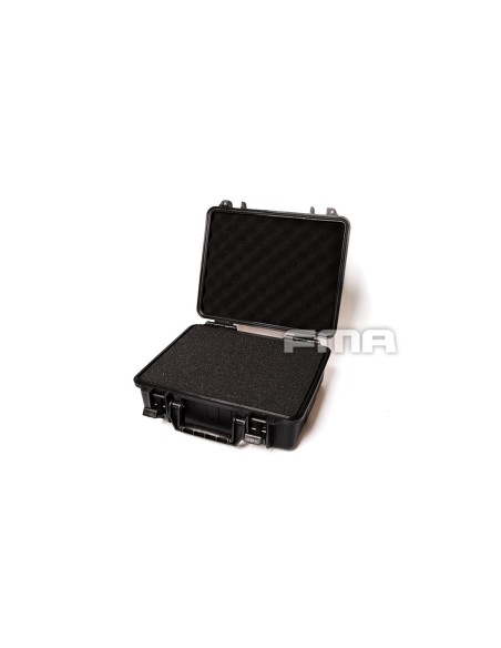 MALETA RIGIDA PORTA PISTOLA 28 CM NEGRA