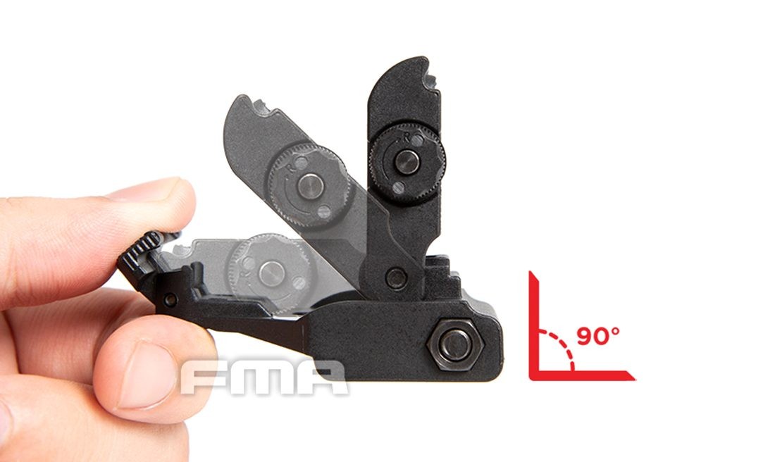 FOLDING SIGHTS BLACK