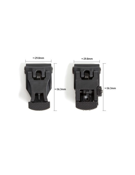 FOLDING SIGHTS BLACK