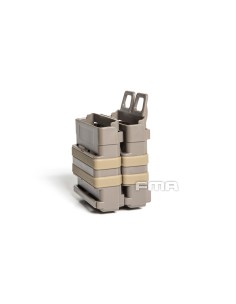 POUCH CHARGEUR FASTMAG DOUBLE 7.62 DARK EARTH 2