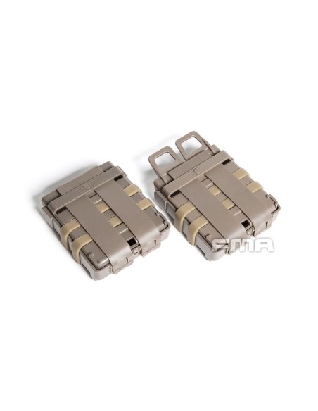 POUCH CHARGEUR FASTMAG DOUBLE 7.62 DARK EARTH