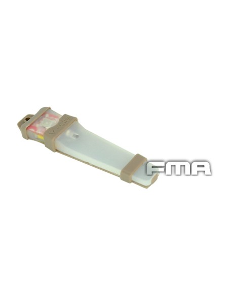 V-LITE STYLE TACTICAL LIGHT RED BASE DARK EARTH