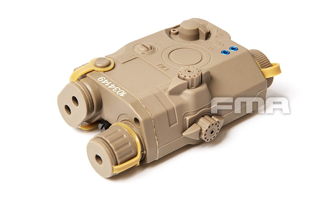 AN/PEQ-15 DUMMY PORTABATERIA DARK EARTH